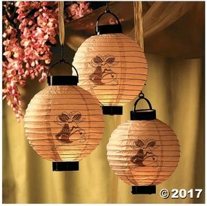 Wedding Bells hanging lanterns